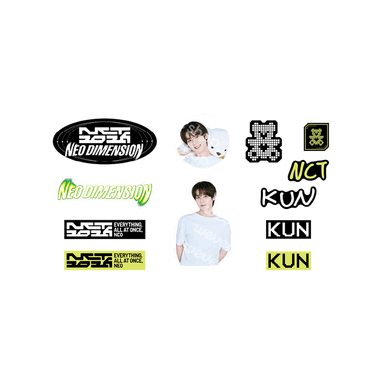 BIG REMOVABLE STICKER SET