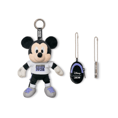 DISNEYใ
ฃILLIT Mickey Mouse Whistle Plush Keyring