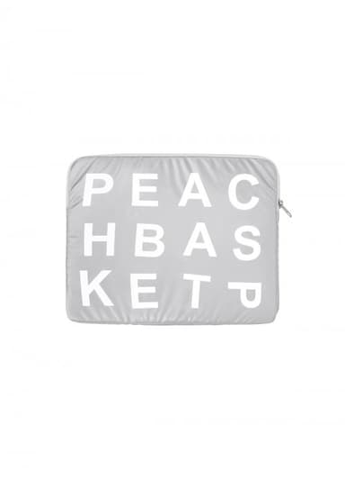 p.b laptop pouch (silver)
