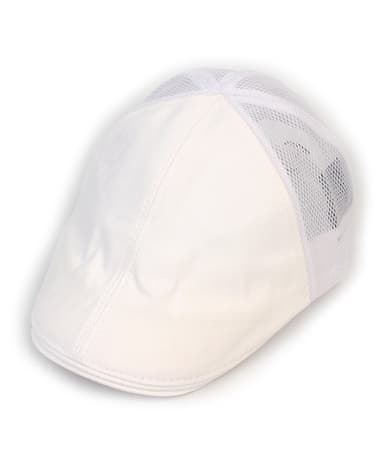 White Mesh Hunting Cap