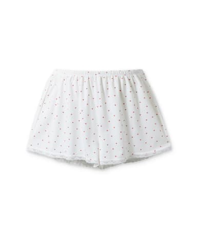 Blanc Romance Shorts