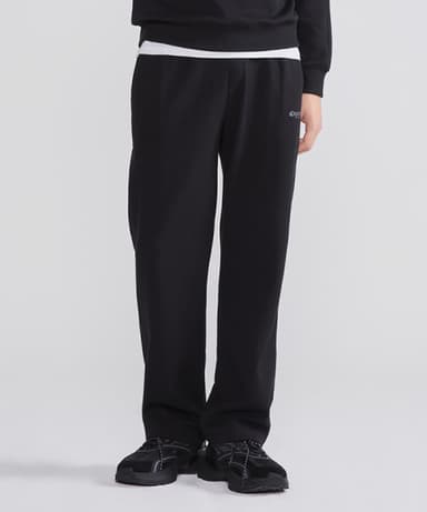 Sorona Heat Brushed Wide Fit Training Pants (BLACK)