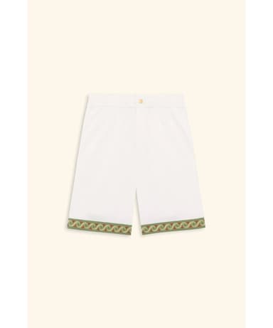 Pique Shorts D0POM26328WHM