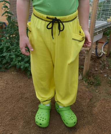 5126. Sunny Pocket Sweatpants _ Yellow