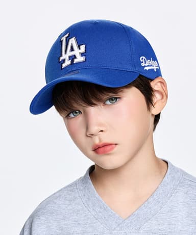 Signature Big Logo Structured Ball Cap LA (Blue)