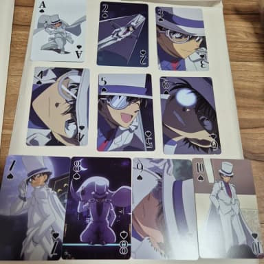 Detective Conan Kid Thief Trump Cards