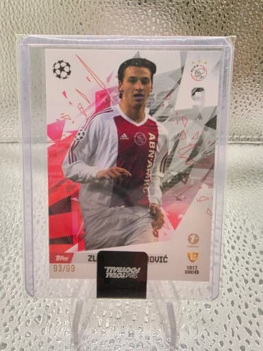 Ajax Zlatan Ibrahimovic 99 Limited 2025 Tops Total Football Football Card