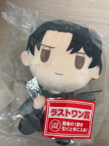 Attack on Titan Kuji Grand Prize Last One Reward Levi Doll