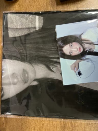 Hello Z Exhibition Yujin Black and White Fabric Poster + Postcard