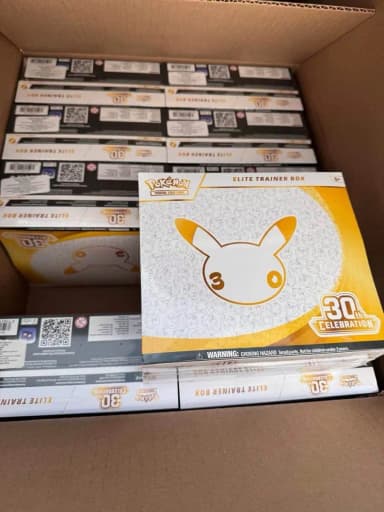 Pokemon 30th Anniversary ETB English Version