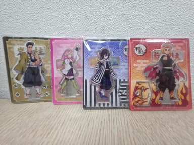 (Brand New) Demon Slayer Acrylic Stand 4-Piece Set