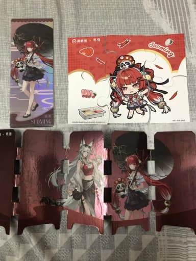 (In Stock) Mingjo Taiwan Heidi Rao Collab Fame Set