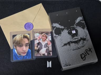 BTS Taehyung Layover Reverse Tribute Broadcast Sealed Includes Photo Card Full Set