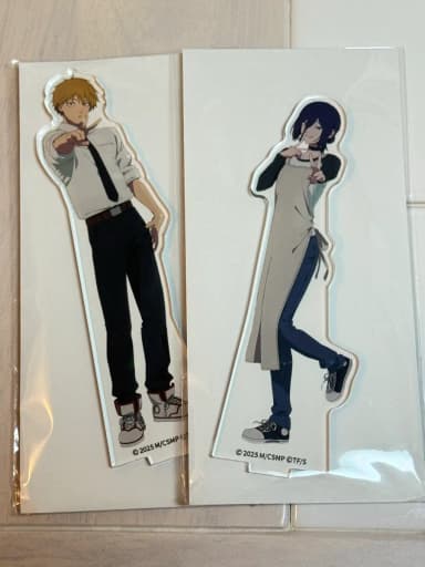 Chainsaw Man Reze Denji Cafe Cola Acrylic Stand