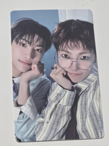 ATEEZ 8th Anniversary Exhibition Matz Hongjoong Seonghwa Unit Photocard PC Unit TC ATEZ Hongjoong Seonghwa Photocard