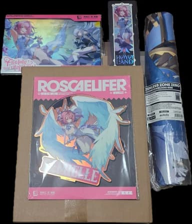 Sealed) Hoyoland Remiel Set Binder Ticket Long Pad Acrylic Stand Panel Genreless Zone Zero Genre Zone ZZZ