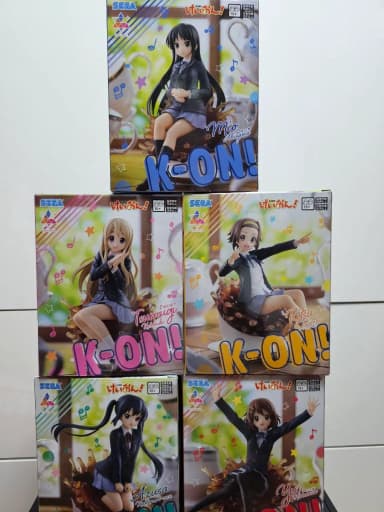 Sega K-On! Coffee Cup Figure 5 Types