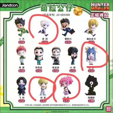 Hunter x Hunter Big Rice Grain Figure Killua March Sharnack Neon