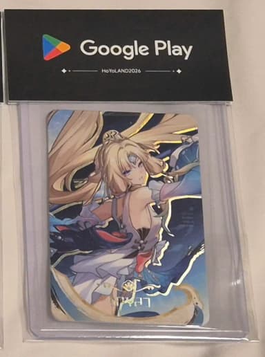 HoYoLand 2026 Google Play Booth Photocard Collapse Star Rail Box Pearl