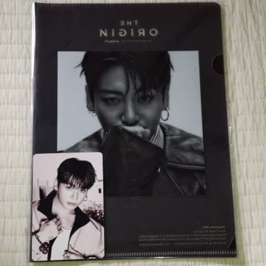 BTS Jungkook Festa Entrance Photocard Holder Set