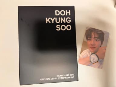 D.O. Kyungsoo Official Light Strap Lightstick Sealed + Photocard