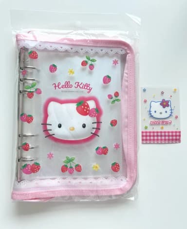 Sanrio Stationery Hello Kitty Multipurpose A5 6-Hole Binder Collect Book + Pre-order Benefit