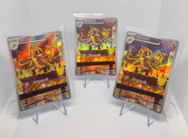Pokemon Card 30th Anniversary Commemorative AR RR ex 17 Cards