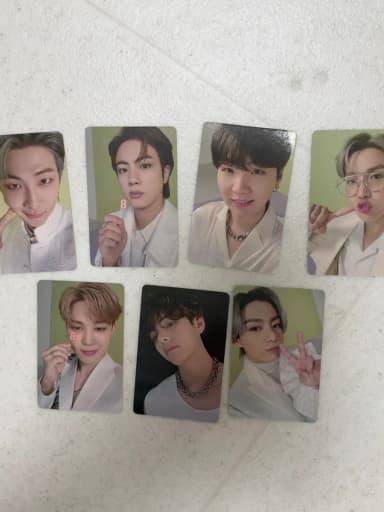 BTS Photocard